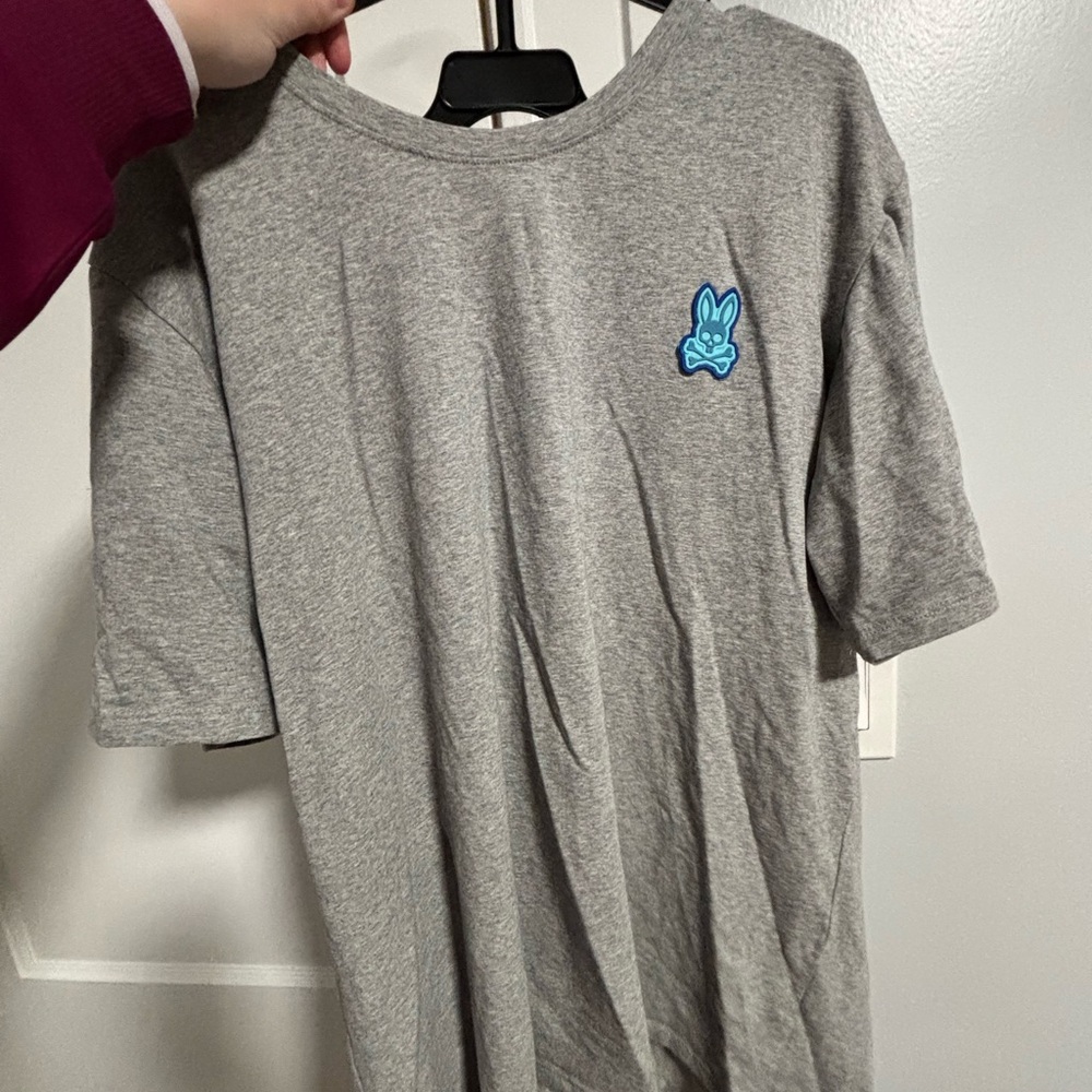 Gray T-Shirt psycho bunny